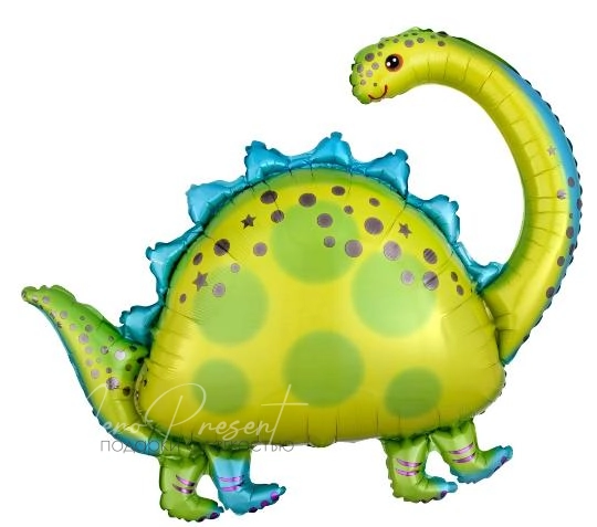 Фольгированный шар Фигура, Динозавр Бронтозавр